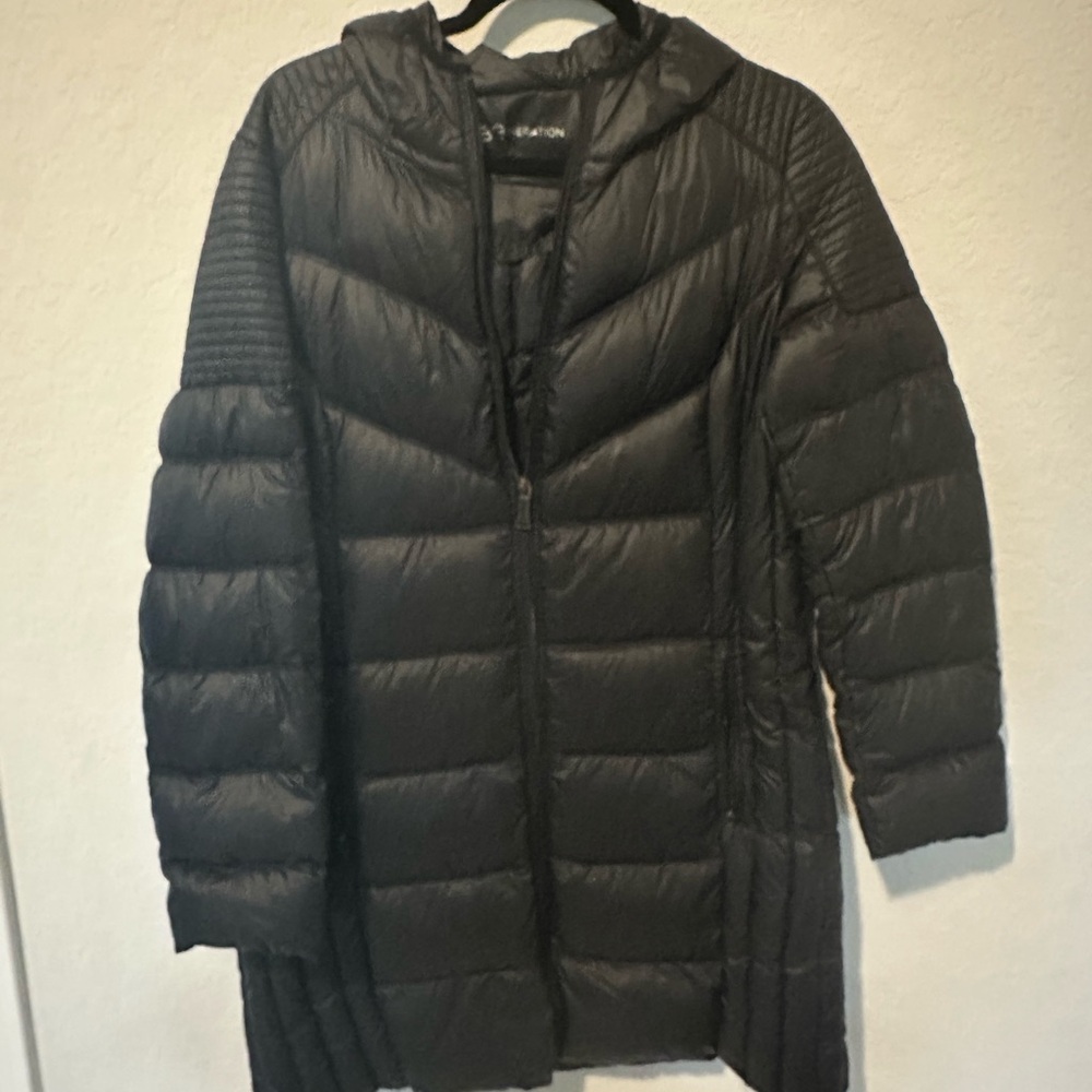 Bcbgeneration Black Puffer Coat - image 1